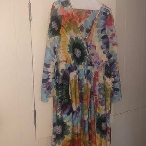 Woman’s multi colorful summer dress for sale.